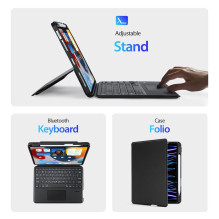DUX DUCIS case DK foldable with Wireless Keyboard for iPad 4 / 5 / 6 / iPad Pro 11 (2018 / 2020 / 2021 / 2022) black DUX DUCIS case DK foldable with Wireless Keyboard for iPad 4 / 5 / 6 / iPad Pro 11 (2018 / 2020 / 2021 / 2022) black