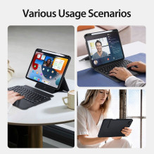 DUX DUCIS case DK foldable with Wireless Keyboard for iPad 4 / 5 / 6 / iPad Pro 11 (2018 / 2020 / 2021 / 2022) black DUX DUCIS case DK foldable with Wireless Keyboard for iPad 4 / 5 / 6 / iPad Pro 11 (2018 / 2020 / 2021 / 2022) black