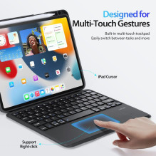 DUX DUCIS case DK foldable with Wireless Keyboard for iPad 4 / 5 / 6 / iPad Pro 11 (2018 / 2020 / 2021 / 2022) black DUX DUCIS case DK foldable with Wireless Keyboard for iPad 4 / 5 / 6 / iPad Pro 11 (2018 / 2020 / 2021 / 2022) black