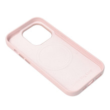 Case for Samsung S25 PLUS Leather Mag Cover compatible with MagSafe pink Case for Samsung S25 PLUS Leather Mag Cover compatible with MagSafe pink