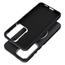 Case for Samsung S25 FE Frame Mag Cover compatible with MagSafe black Case for Samsung S25 FE Frame Mag Cover compatible with MagSafe black
