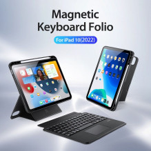 DUX DUCIS case DK foldable with Wireless Keyboard for iPad 10 (2022) black DUX DUCIS case DK foldable with Wireless Keyboard for iPad 10 (2022) black