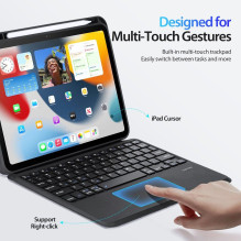 DUX DUCIS case DK foldable with Wireless Keyboard for iPad 10 (2022) black DUX DUCIS case DK foldable with Wireless Keyboard for iPad 10 (2022) black