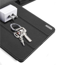 DUX DUCIS case DOMO foldable with pencil storage for SAMSUNG Tab S9 black DUX DUCIS case DOMO foldable with pencil storage for SAMSUNG Tab S9 black