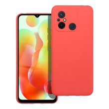 „Xiaomi Redmi 12C“ silikoninis dėklas, persikų spalvos „Xiaomi Redmi 12C“ silikoninis dėklas, persikų spalvos