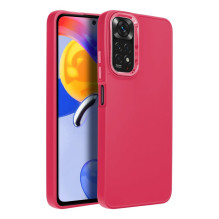 „Xiaomi Redmi Note 11 / 11S“ dėklas, rausvai raudonas „Xiaomi Redmi Note 11 / 11S“ dėklas, rausvai raudonas