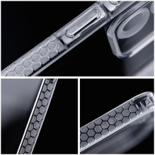 „iPhone 15 Plus“ skaidrus dėklas, 1,5 mm tinklelio, permatomas „iPhone 15 Plus“ skaidrus dėklas, 1,5 mm tinklelio, permatomas