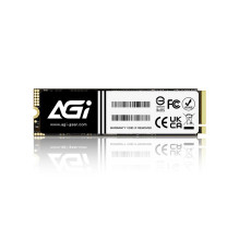 SSD, AGI, 300xTBW rating, MTBF 1600000 h, Read speed 3000 MB / s, Write speed 1400 MB / s, NVMe Yes, PCI Express 3.0, M.