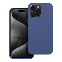 iPhone 15 PRO MAX silikoninis dėklas, mėlynas iPhone 15 PRO MAX silikoninis dėklas, mėlynas