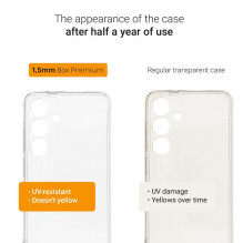 Case for Samsung A35 Box Premium 1,5 mm transparent black Case for Samsung A35 Box Premium 1,5 mm transparent black