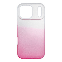 Case for iPhone 17 PRO MAX Shining transparent pink Case for iPhone 17 PRO MAX Shining transparent pink