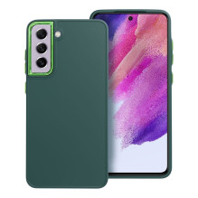 Case for Samsung S21 FE Frame green Case for Samsung S21 FE Frame green