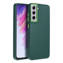 Case for Samsung S21 FE Frame green Case for Samsung S21 FE Frame green