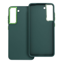 Case for Samsung S21 FE Frame green Case for Samsung S21 FE Frame green