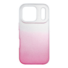 Case for iPhone 17 PRO Shining transparentny pink