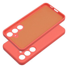 Case for Samsung S24 Silicone peach