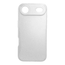 iPhone 17 AIR dėklas, blizgantis sidabras