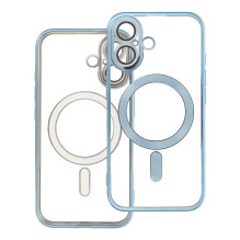 „iPhone 16“ dėklas, suderinamas su „MagSafe“, mėlynas, „Electro Mag Cover“ „iPhone 16“ dėklas, suderinamas su „MagSafe“, mėlynas, „Electro Mag Cover“