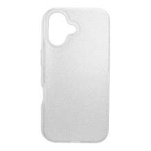 „iPhone 17“ dėklas, blizgantis sidabras