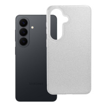 Samsung S26 dėklas, blizgantis sidabras Samsung S26 dėklas, blizgantis sidabras