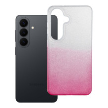 Samsung S26 dėklas, blizgantis, skaidrus, rožinis Samsung S26 dėklas, blizgantis, skaidrus, rožinis