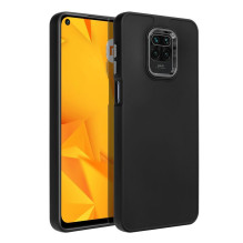 „Xiaomi Redmi Note 9S / 9 PRO“ dėklas, juodos spalvos, rėmeliu „Xiaomi Redmi Note 9S / 9 PRO“ dėklas, juodos spalvos, rėmeliu