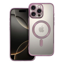 „iPhone 16 PRO MAX“ dėklas, suderinamas su „MagSafe“, violetinis
