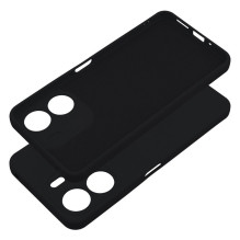 Xiaomi Redmi 13C / Poco C65 silikoninis dėklas, juodas Xiaomi Redmi 13C / Poco C65 silikoninis dėklas, juodas
