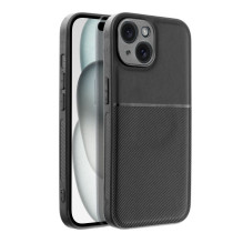 iPhone 15 dėklas, kilnus, juodas iPhone 15 dėklas, kilnus, juodas