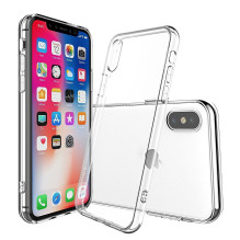 iPhone XS dėklas, itin plonas, 0,3 mm, skaidrus