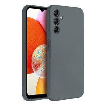 Dėklas, skirtas „Samsung A14 5G / A14 4G“, metalinės pilkos spalvos Dėklas, skirtas „Samsung A14 5G / A14 4G“, metalinės pilkos spalvos