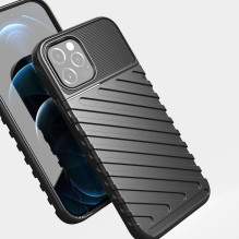 iPhone 15 PRO MAX dėklas, juodas, perkūno juodas iPhone 15 PRO MAX dėklas, juodas, perkūno juodas