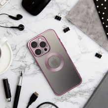 Case for iPhone 17 PRO MAX Glam powder pink