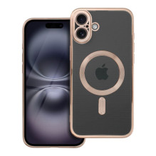 Case for iPhone 16 PLUS Electro Mag Cover compatible with MagSafe brown Case for iPhone 16 PLUS Electro Mag Cover compatible with MagSafe brown