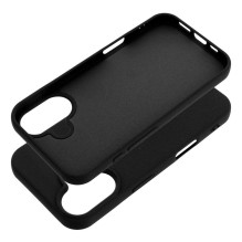 iPhone 16 silikoninis dėklas, juodas iPhone 16 silikoninis dėklas, juodas