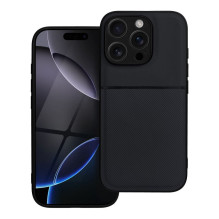 iPhone 16 PRO dėklas, kilmingos juodos spalvos iPhone 16 PRO dėklas, kilmingos juodos spalvos
