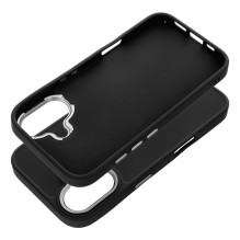 „iPhone 16“ rėmelio dėklas, juodas „iPhone 16“ rėmelio dėklas, juodas