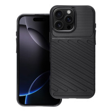 iPhone 16 PRO MAX dėklas, juodas, perkūno juodas iPhone 16 PRO MAX dėklas, juodas, perkūno juodas