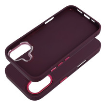 iPhone `16 rėmelio dėklas violetinis iPhone `16 rėmelio dėklas violetinis