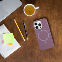 Case for iPhone 16 PLUS Premium Glossy Mag Cover compatible with MagSafe and Camera Control button purple Case for iPhone 16 PLUS Premium Glossy Mag Cover compatible with MagSafe and Camera Control button purple