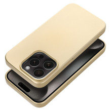 Case for iPhone 15 PRO Metallic gold