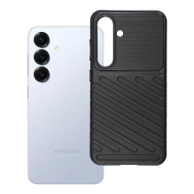 Samsung S25 dėklas Thunder, juodas