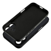 iPhone 16 dėklas, kilnus, juodas