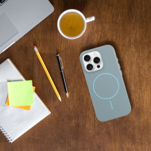 „iPhone 16 PLUS“ blizgus „Mag“ dėklas, suderinamas su „MagSafe“ mėtų spalvos „iPhone 16 PLUS“ blizgus „Mag“ dėklas, suderinamas su „MagSafe“ mėtų spalvos