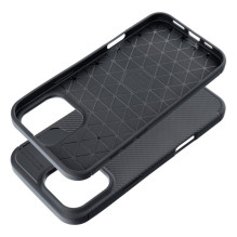 „iPhone 16 PRO MAX“ anglies pluošto dėklas, juodos spalvos, aukščiausios kokybės „iPhone 16 PRO MAX“ anglies pluošto dėklas, juodos spalvos, aukščiausios kokybės