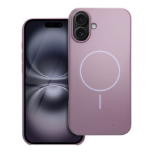 Case for iPhone 16 PLUS Glossy Mag Cover compatible with MagSafe purple Case for iPhone 16 PLUS Glossy Mag Cover compatible with MagSafe purple