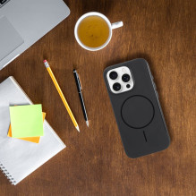 Case for iPhone 16 PLUS Premium Glossy Mag Cover compatible with MagSafe and Camera Control button black Case for iPhone 16 PLUS Premium Glossy Mag Cover compatible with MagSafe and Camera Control button black