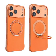 Case for iPhone 17 AIR Edge Free compatible with MagSafe orange Case for iPhone 17 AIR Edge Free compatible with MagSafe orange