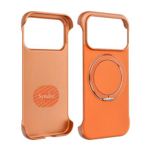 Case for iPhone 17 AIR Edge Free compatible with MagSafe orange Case for iPhone 17 AIR Edge Free compatible with MagSafe orange