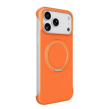 „iPhone 17 AIR“ „Edge Free“ dėklas, suderinamas su „MagSafe“ ir oranžinis „iPhone 17 AIR“ „Edge Free“ dėklas, suderinamas su „MagSafe“ ir oranžinis